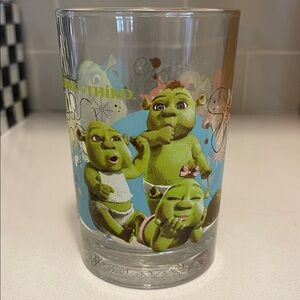 McDonald’s “Shrek the third” Glass Tumbler